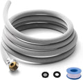 Dehumidifier Hose for Drainage 3/4" FHT, with Premium Brass Connectors (10FT) by XUESNOF