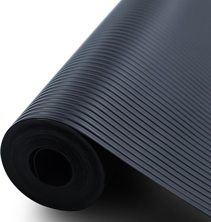 Non-Slip Shelf Liner, for Kitchen Cabinets, Washable Oil-Proof & Waterproof Drawer Mats for Refrigerators, Shelves & Desks, Non-Adhesive EVA Material by Unknown