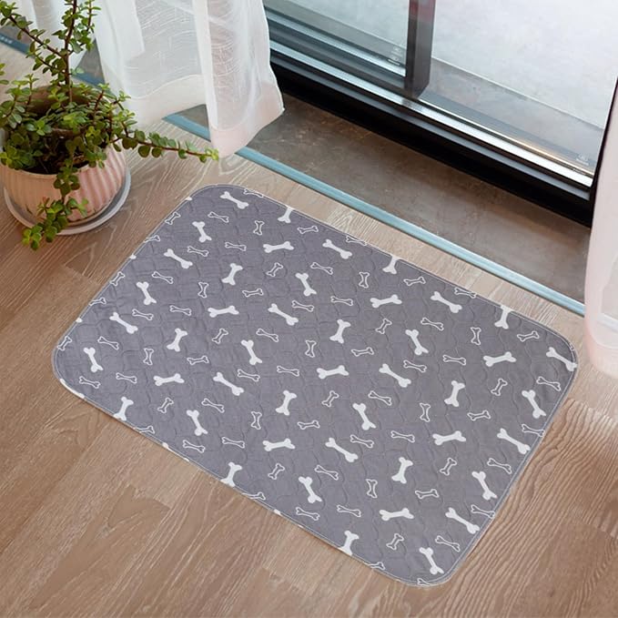 Pee Pads - Fast Absorbent Pet Training Mat, 1 Piece Reusable Washable Absorbent Pee Pads for Feline Hygiene, Pet Gear, Underlay for Cats, Litter Boxes, Playpens, Crates, and Travel Carriers - Image 4