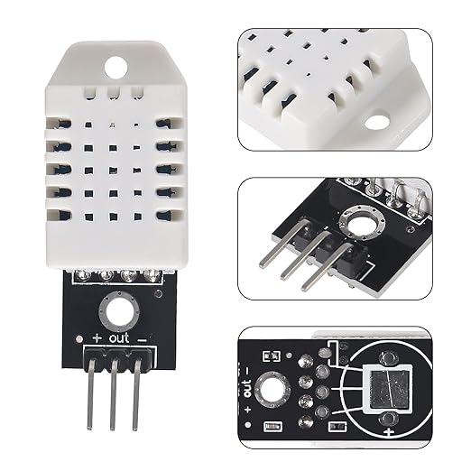 6pcs DHT22 Digital Temperature and Humidity Sensor Module AM2302 Temperature Humidity Monitor Sensor Replace SHT11 SHT15 for DIY Electronic Practice - Image 2