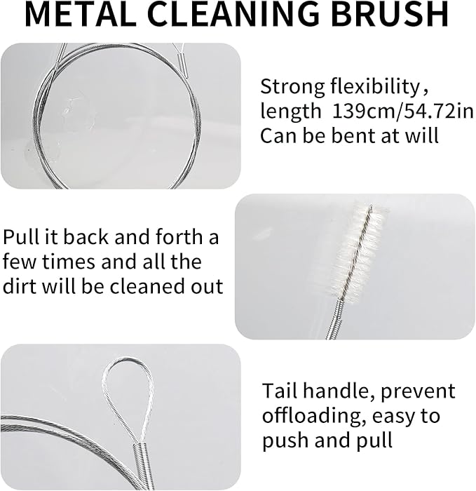 10-PCS Ice Maker Cleaning Brush Set, Small Cleaning Brushes Set & Crevice Household Cleaning Tool - Ideal for Ice Makers, Home Appliances,Tiny Detail Scrub Cleaner Tool - Image 4