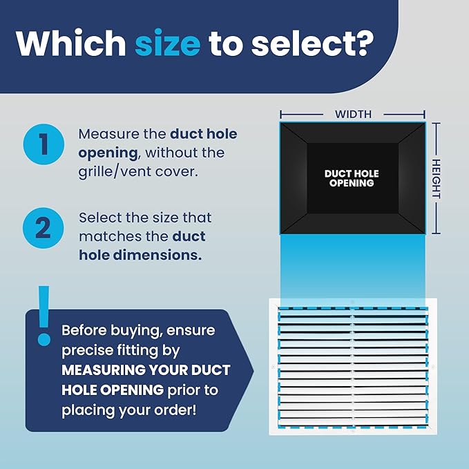 20x16 Inch (Duct Opening) Air Return Vent Cover Decorative – Premium Aluminum AC Vent Cover for Ceiling & Wall, Rustproof Grille, Ideal for Home HVAC Grille, Durable & Easy to Install by ACLAMINAIRE - Image 3