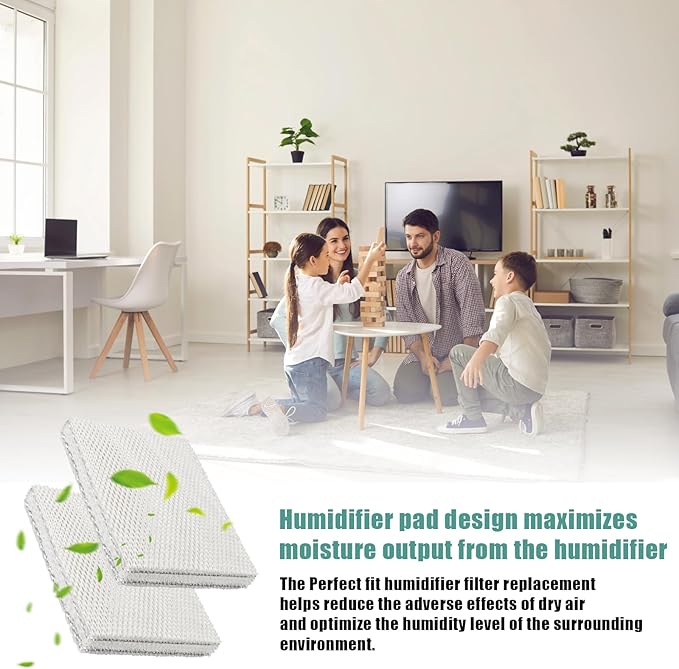 45 Water Panel Humidifier Filter Pad Replacement Compatible with Aprilaire Whole House Humidifier Models 400, 400A, 400M Humidifier Parts, Furnace Humidifier Filter Accessories -(2 Pack) - Image 7