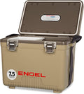 Engel UC7 7.5qt Leak-Proof, Air Tight, Drybox Cooler and Small Hard Shell Lunchbox for Men and Women by ENGEL
