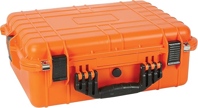 Strongway 20in. Plastic Waterproof Storage Case, Orange, Model# MJ-6060_ORG by Strongway