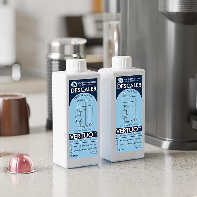Nespresso Compatible Descaling Solution, 2 Years 8 Total Uses Descaling Kit. Effectively Remove Limescale & Mineral Build-Up. Restore Your Machine's Performance and Extend Lifespan for Perfect Coffee - Image 8