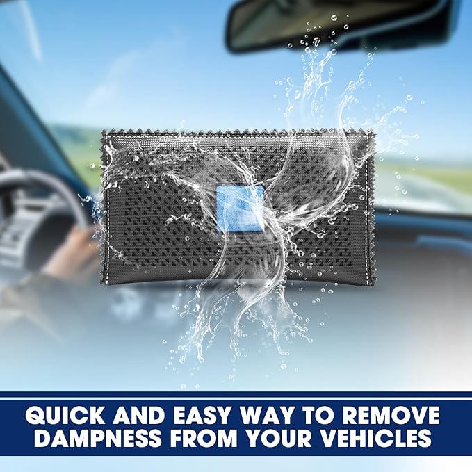 Timgle 20 Pcs 200g Rechargeable Desiccant Packs for Storage Silica Gel Packets Dry Moisture Absorbers Bags Reusable Desiccant Car Dehumidifiers Bag for Closet Home Car Moisture Absorbing - Image 7