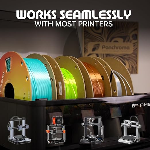 Panchroma PLA Olive Green 3D Printer Filament, 1.75mm, 1kg Spool, Easy to Print, High Speed Printing, Tangle Free, AMS Compatible, Perfect for Toys, Decor, Miniatures, Models & Cosplay - Image 6