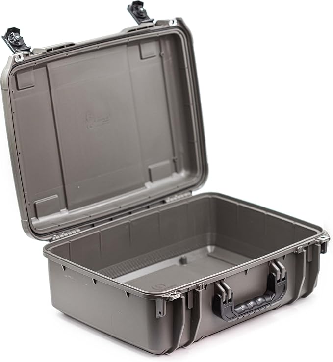 Seahorse 720 Heavy Duty Protective Dry Box Case Without Foam - TSA Approved/Mil Spec / IP67 Waterproof/USA Made for Cameras, Firearms, Motorcycles, Laptops, Consoles, VR, Drones by SeahorseCases