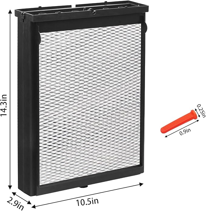 H635EZ1A Humidifier Filter Replacement, Water Panel Humidifier Replacement with Inline Strainer, Humidifier Filter Kit Compatible with Humidifier Models 600, 600A, 600M - Image 2