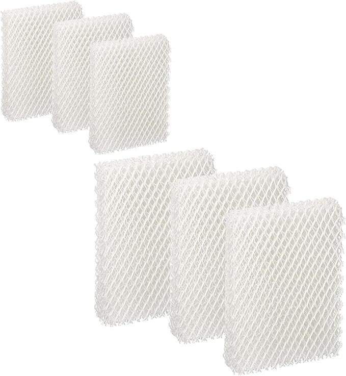 Fanshuge 6Pack Replacement Humidifier Wicking Filters for Honeywell HAC-700/750 Compatible with HCM-750B, HCM-750-TGT Fits HAC-700, HAC-700V1, HCM-750 by Fanshuge
