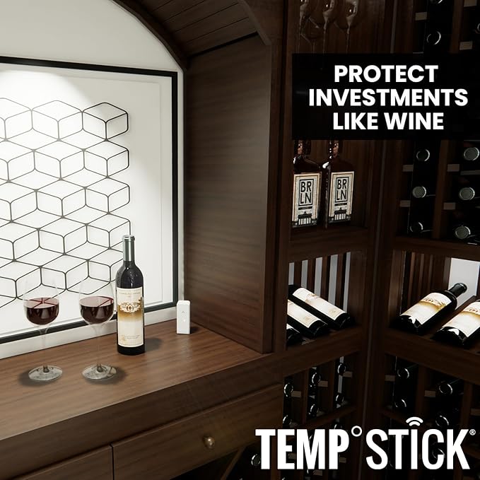 Temp Stick Remote WiFi Temperature & Humidity Sensor, Data Logger. No Subscription. 24/7 Monitor, Unlimited Text, App & Email Alerts. Made in America. Use with Alexa, IFTTT. Monitor Anywhere, Anytime - Image 7