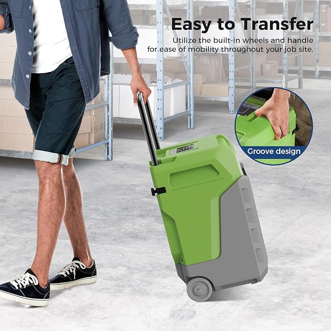ALORAIR Storm LGR Commercial Dehumidifier with Pump & Drain Hose, Portable Industrial Dehumidifiers with Wheels for Water Damage Restore, Basement, Garage, 5 Years Warranty - Image 7