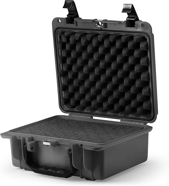 Seahorse 300 Heavy Duty Protective Dry Box Case with Accuform Foam - TSA Approved/Mil Spec / IP67 Waterproof/Airtight/USA Made for First Aid Kits, Emergency Box, Camera by SeahorseCases