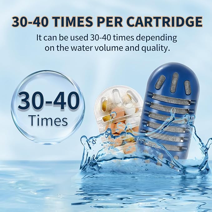 20-Pack Demineralization Cartridge for Humidifier Compatible with Most Humidifiers Replacement for Ultrasonic Humidifier Tank Cleaner | Prevents Hard Water Build-Up | Eliminate White Dust - Image 6