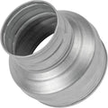 Vent Systems 5" Inch to 3" Inch Duct Reducer Adapter Connector Fitting Pipe Increaser Reducer Cone for HVAC Ventilation Systems, Exhausts and Grow Tents. (Galvanized Steel, 125 to 80 mm) by VentSystems