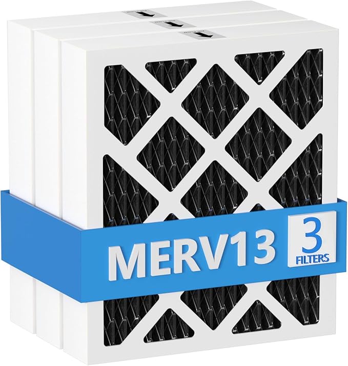 PN07126 MERV 13 Dehumidifier Carbon Filter Replacement Compatible with Sanidry Sedona Dehumidifier PN07126 Replacement Filter, 3 Pack Black by Cooyafan