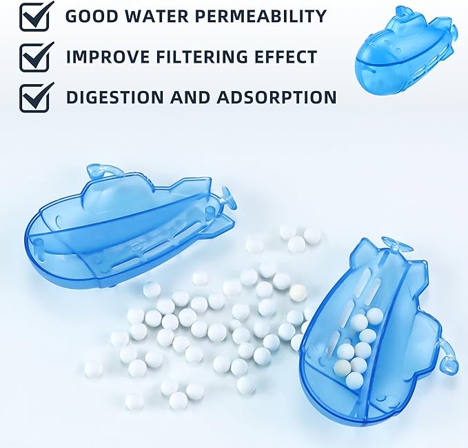 AMI PARTS Humidifier Cleaner Float Submarine for Warm&Cool Most Humidifiers and Fish Tank, Purifie Water, Soften Hard Water, Prevents Hard Water Build-Up, Universal Humidifier Tank Cleaner (9 Pack) - Image 3