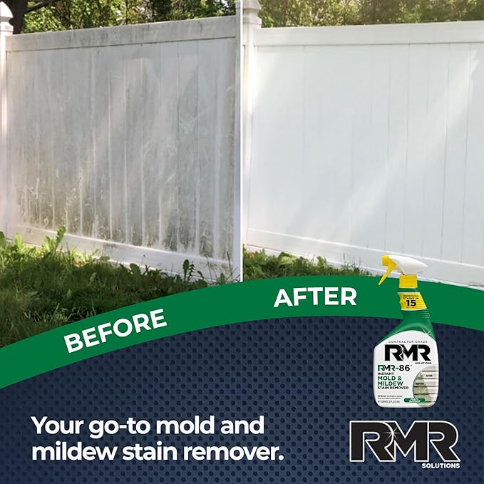 RMR-86 Instant Mold and Mildew Stain Remover Spray - Scrub Free Formula, 30 Fl Oz - Image 2