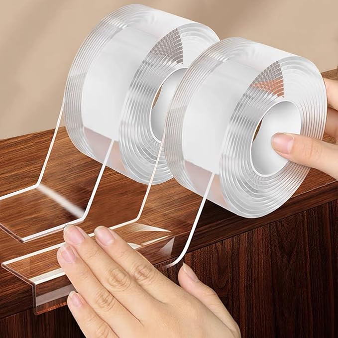 2Pack Baby Proofing Edge Protector for Baby,1.57in x 9.84ft,Clear Edge Protector Strip Sharp Edge Wrap Cover Tape,Corner Bumpers for Furniture,Crib Rail Covers for Teething by Unknown
