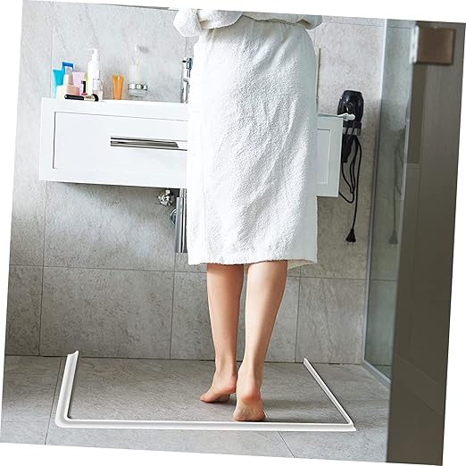 1pc Self-Adhesive Bathroom Water Retaining Strip Caulk Baffle for Countertops Toilets and Showers Wet-Dry Separation and Easy to Install - Image 9