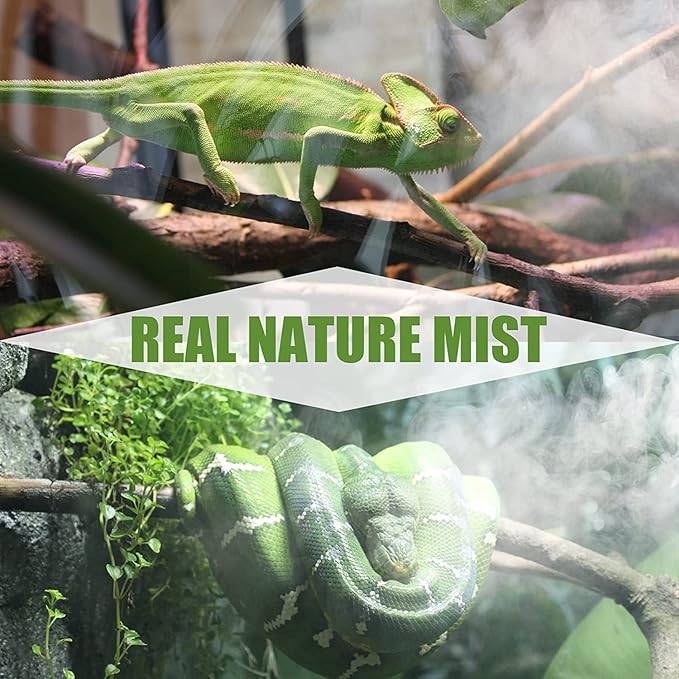 MRREPTILE Reptile Fogger Humidifiers Mister, Misting System for Reptiles, Terrarium Fogger Humidifier, 2.8L Large Capacity Reptifogger [UPGRADE] - Image 5