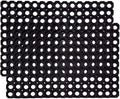 SafetyCare Interlocking Rubber Drainage Floor Mat - Anti-Fatigue - 24 x 16 inches - 2 Mats by SafetyCare