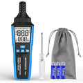 Temperature Humidity Meter, High Precision Digital Hygrometer with Ambient, Dew Point, Wet Bulb Temperature for Indoor Outdoor, Thermometer with Min/Max, Data Hold, LCD Backlight, TH11 by Instrodots