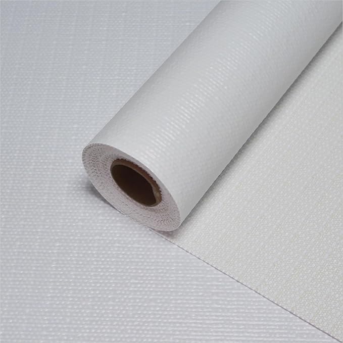 Moriah Shelf Liner Non Adhesive, Kitchen Drawer Liner Non Slip Waterproof Thickened Cabinet Protector for Bathroom Dresser Shelves Pantry(White,12'' x 20') by Moriah