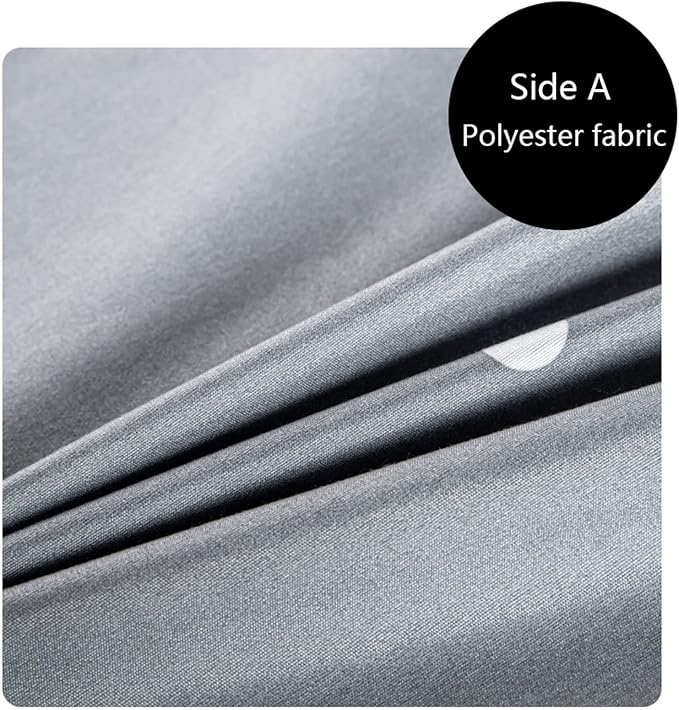 SIELUNO Waterproof Bed Sheet Flat Sheets Lightweight, Mattress Protector Sheet Bed Cover, Furniture Protector Covers for Queen Size Bed-C-230x300cm(90x118in) - Image 2