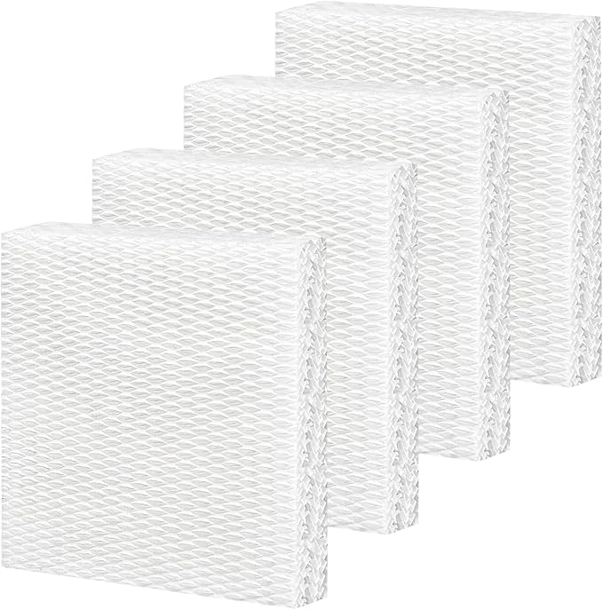 4-Pack HFT600 Humidifier Replacement Wicking Filter T for Honeywell Hev615 Hev620 Humidifier, Compatible with Honeywell HFT600 Humidifier Filter T, Replace Part# HFT600T HFT600PDQ by Unknown