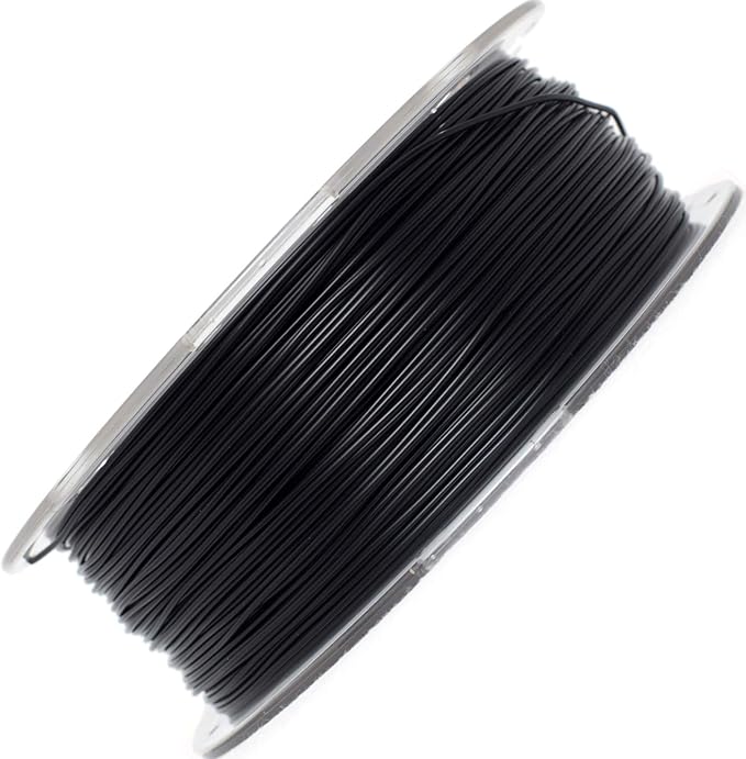 PLA Filament 1.75mm, PRILINE PLA 3D Printer Filament, 1kg Spool (2.2lbs) 3D Printing Filament Fits for Most 3D Printers, Dimensional Accuracy +/- 0.02mm,Black - Image 2