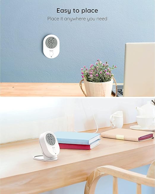 Govee WiFi Thermometer Hygrometer H5051, Bluetooth Indoor Temperature Humidity Monitor with App Notification Alert, Smart Humidity Sensor for Greenhouse Wine Cellar, 2 Years Free Data Storage Export - Image 5