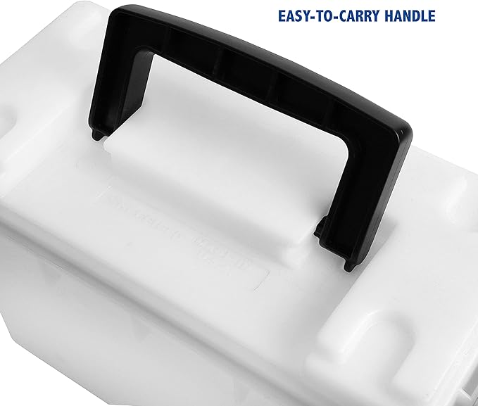 Sheffield 12634 Field Box, Pistol, Rifle, or Shotgun Ammo Storage Box, Tamper-Proof Locking Ammo Can, Water Resistant, Made in The U.S.A, Stackable, White - Image 7