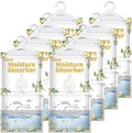 Moisture Absorbers 8 Packs - 9.8 oz Dehumidifier Bags, Portable Moisture Hanging Bags for Closet, Bathroom and Kitchen, Jasmine Osmanthus Scent, 11.8" x 6.3" by Ksend