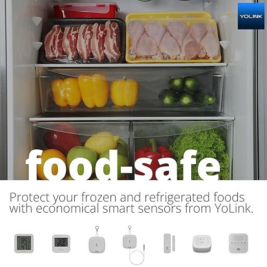 YoLink Smart Outdoor Temperature & Humidity Sensor, Hygrometer, Thermometer, 1000' Long Range, 2+ Years Battery Life, App Alerts, Text/SMS, Email Alerts, Alexa, IFTTT Integration. Hub Included! - Image 5