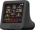 Professional Indoor Air Quality Monitor with 7X AQI Alarms,16 in 1 Portable Real-Time Detector for PM2.5 | PM10 | CO2 | TVOC | HCHO | Temp | Hum for Home Cars Plants Pets (Black) by AirQualityMonitor