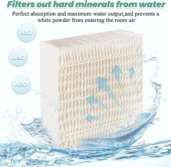 1043 Super Humidifier Wick Filter Replacement for Essick AirCare Evaporative Humidifiers Filter 1043 EP9500 EP9700 EP9800 831000 821000 826000 826800 and Bemis Space Saver 800 8000 Series by Techecook - Image 4
