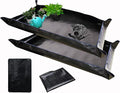 BIUWING 2 PCS Large Repotting Mat for Plant Transplanting and Mess Control, 43" X 29" Thickened Foldable Waterproof Plant Potting Tray, Portable Potting Mat Gardening Tray for House Plants Succulents by BIUWING