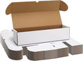 EXYGLO Trading Card Storage Box 25 Pack 700 Count 20pt, 14.2x4.1x3.2 Inch White Cardboard Card Boxes for TCG/MTG/Sport Cards, Fit 3x4 Toploader Shipping or Storing, 17500 Max Capacity in Total by EXYGLO