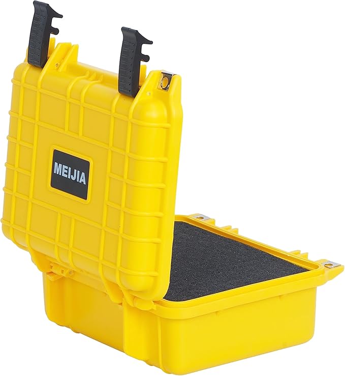MEIJIA Portable All Weather IP67 Waterproof Protective Case,Hard Camera Case,Dry Case with Customizable Foam,Fit Use Of Drones,Camera,Equipments,10.62 x9.68x4.87inches - Image 8