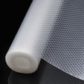 Shelf and Drawer Liner for Kitchen Cabinet，Non Adhesive Durable EVA Shelf Paper, Non Slip Waterproof Decorative Mats for Dresser Cupboard Refrigerator Bathroom Grip Shelves（Clear,17.5 in X 10 Ft ） by Nothingbutthebest