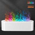 Flame Air Aroma Diffuser Humidifier, Upgraded 7 Flame Colors Aromatherapy Aroma Diffusers for Home, Bedroom, Office, Yoga, Timer & Waterless Auto Off 150ml by Eiifiter