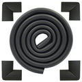 M2cbridge U Shape Extra Thick Furniture Table Edge Protectors Foam 6.5 Ft (Black with 4 Corners) by M2cbridge