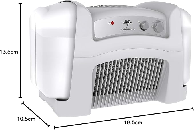 Vornado Evap40 4-Gallon Evaporative Humidifier, Adjustable Humidistat, 3 Speed Settings, Coverage up to 1,000 sqft, 4-Gallon Output (24 Hrs), Dual Tank, Perfect for Home, Bedroom, and Large Spaces - Image 9