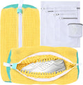 Shoe Washing Machine Bags 2Pcs, Shoe Cleaning Bag, 5-Size Laundry Bags- Reusable Washer & Dryer Safe for All Sneakers/Boots Machine Washable Laundry Kit by Unknown