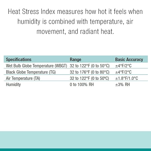 Extech HT30 Heat Stress WBGT Meter - Image 6