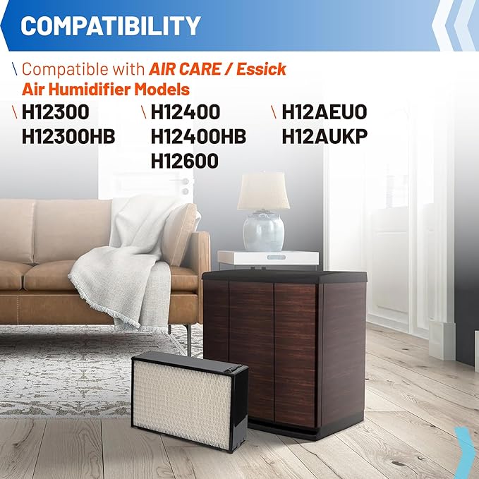 Humidifier Wick Filter 1045 Replacement for Aircare Essick Air Evaporative Humidifiers Fits H12AEUO, H12AUKP, H12001, H12300, H12300HB, H12400, H12400HB, H12600 Console Wicking for Air Care 1045 - Image 2