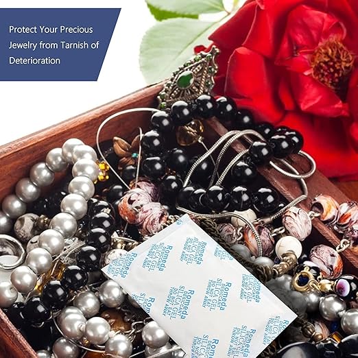15 Pcs 20 Gram Silica Gel Packs, Transparent Desiccant, Desiccant Packets for Storage, Moisture Packs for Spices Jewelry Shoes Boxes Electronics Storage - Image 7