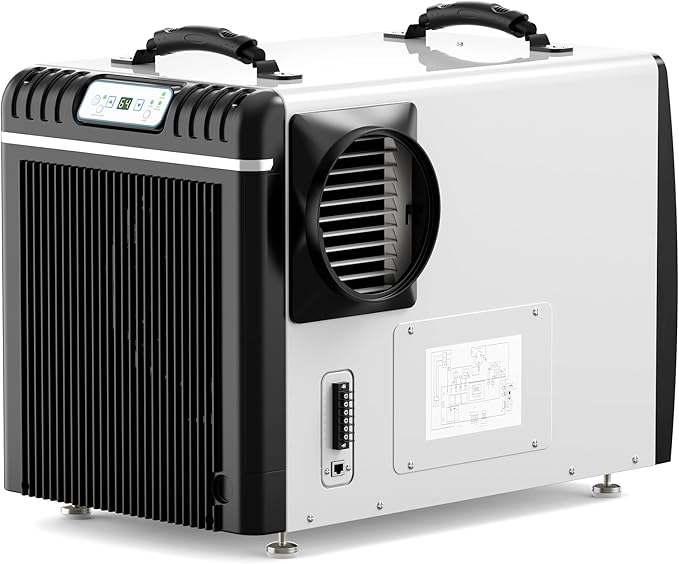 ALORAIR Duct-able Version Basement/Crawl Space Dehumidifiers 198 PPD Commercial Industrial Dehumidifier with Pump and Drain Hose, Auto Defrosting - Image 9